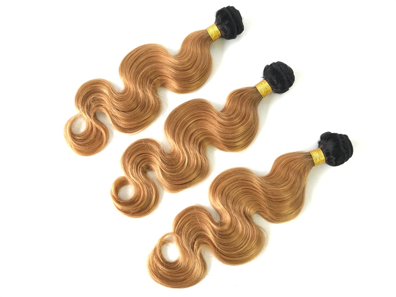 Mayfair Remy Fuller Hair 1B/27 Body Wave
