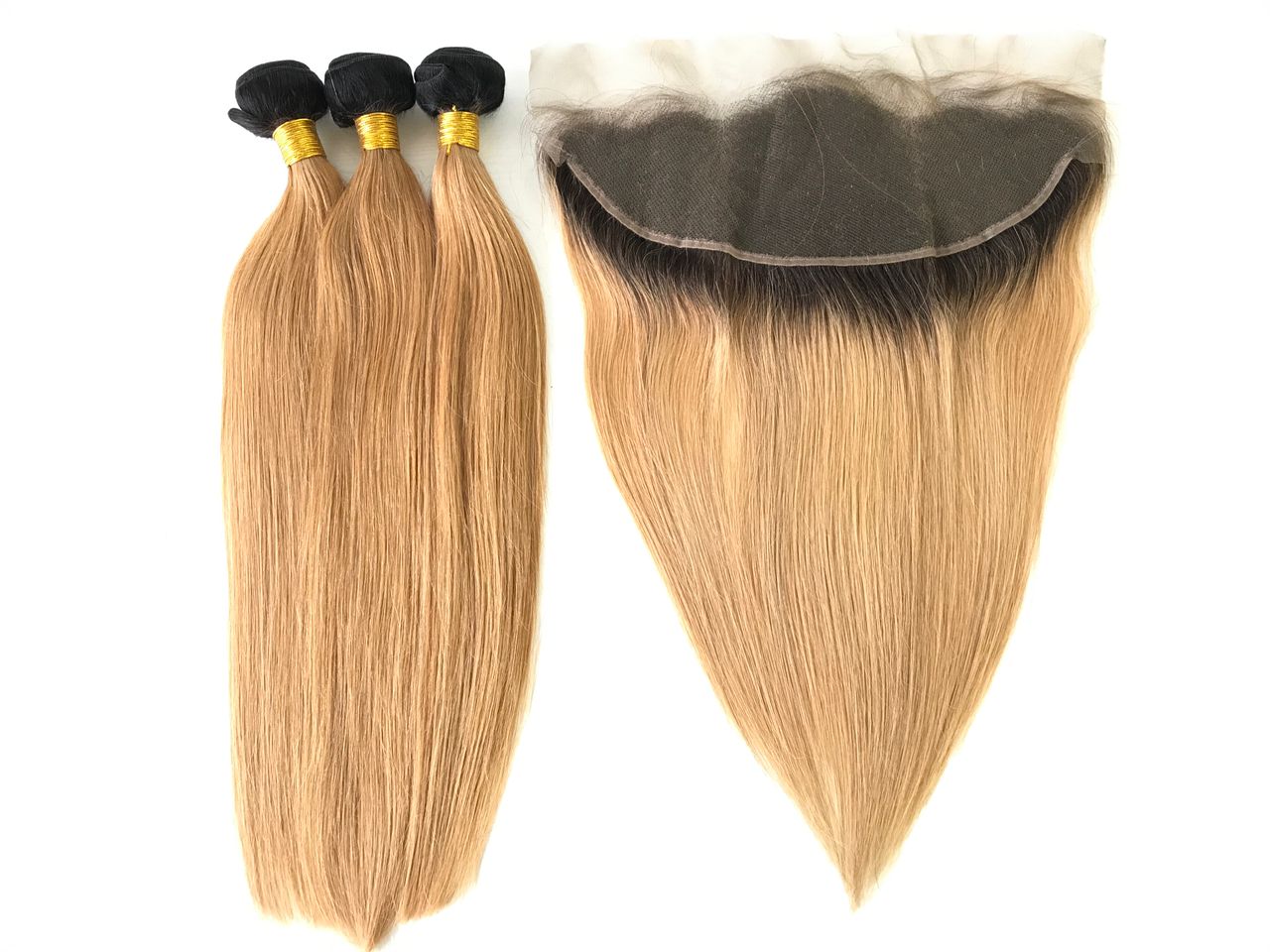 Mayfair Remy Fuller Hair 1B/27 Straight
