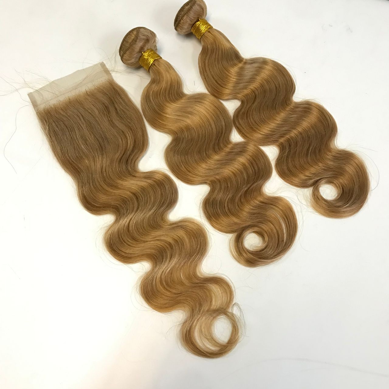 Mayfair Remy Light Lace 4X4 #27 Body Wave