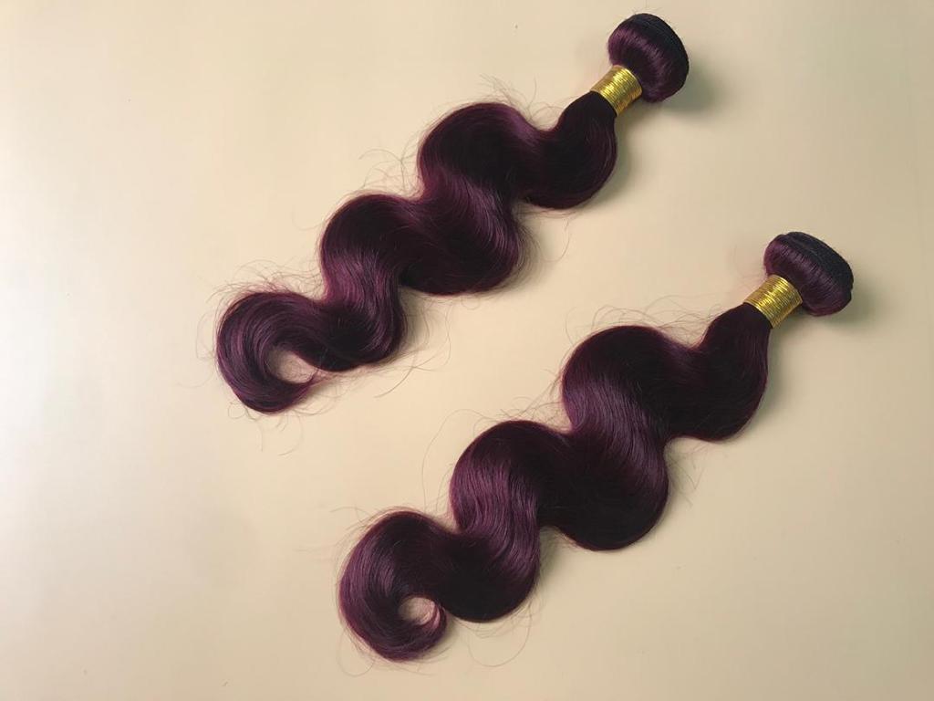 Mayfair Remy Hair Bundle 99J Body Wave