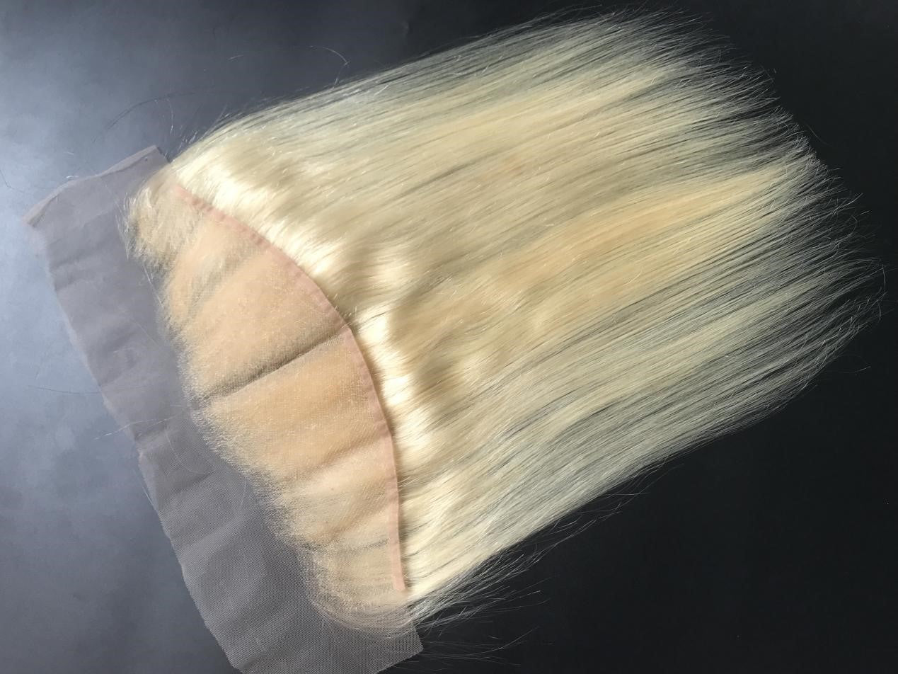 13x6 Single Donor Frontal 613 blonde Straight