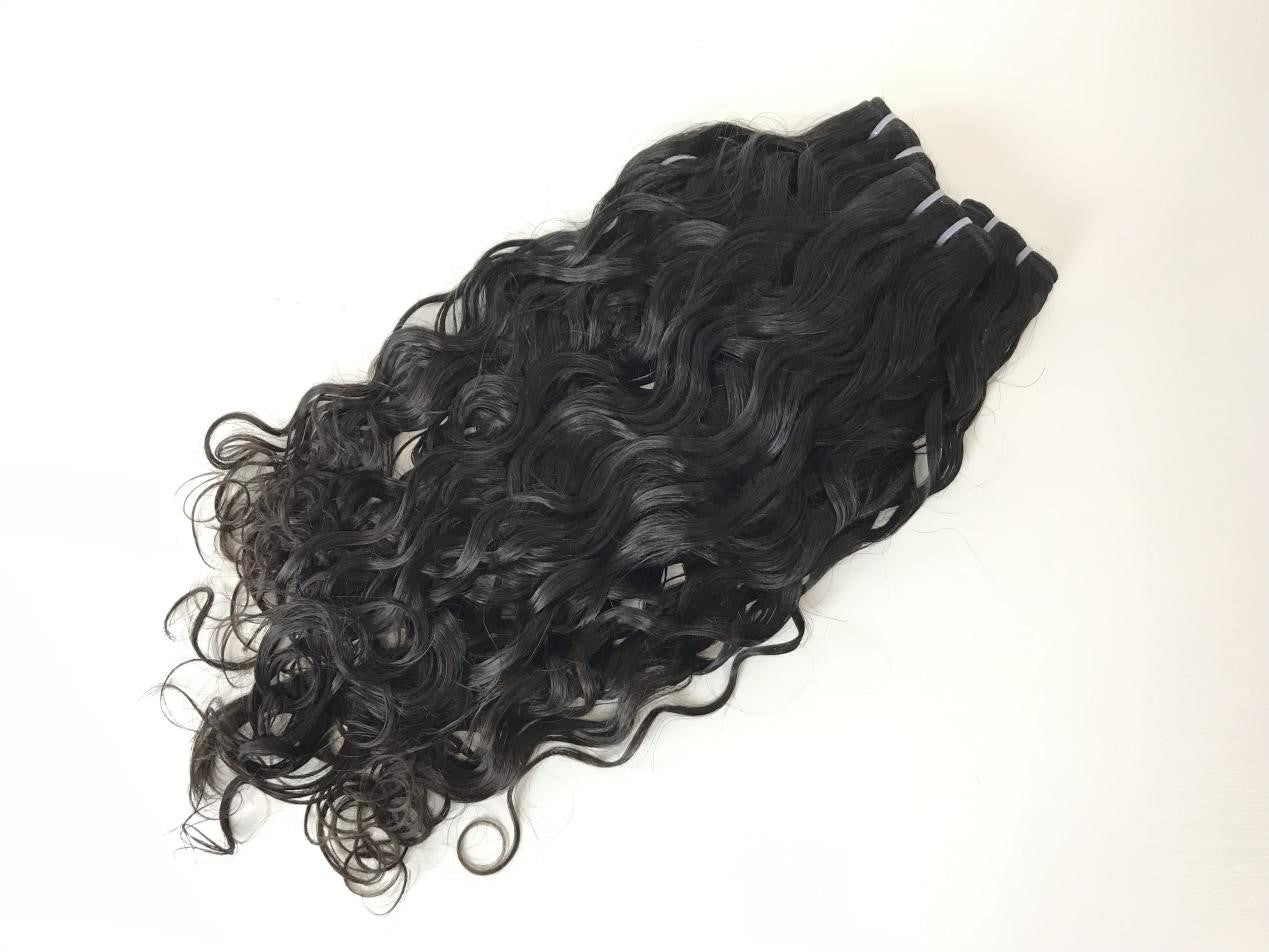 Raw Virgin Hair Malaysian and Brazilian Natural Wave