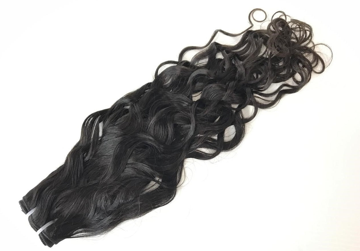 Raw Virgin Hair Malaysian and Brazilian Natural Wave
