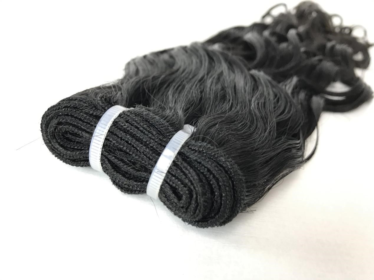 Raw Virgin Hair Malaysian and Brazilian Natural Wave