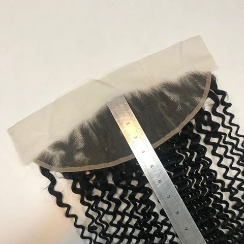 4x4 Single Donor Normal Transparent light/Medium Brown Closure Loose Wave