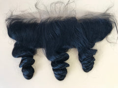 4x4 Single Donor Normal Transparent light/Medium Brown Closure Loose Wave