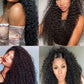 4 x 7 130% Density Closure wig Curly