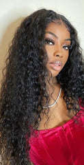 HD 13 x 4 180% Density Lace Front wig Water Wave
