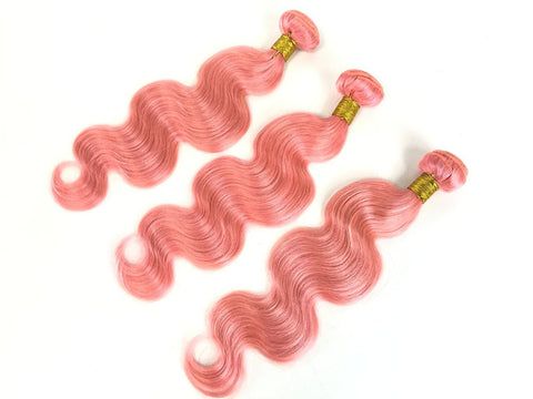 Mayfair Remy Fuller Hair Bundle Pink Body Wave