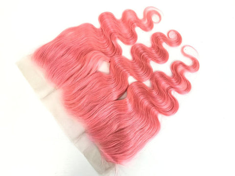 Mayfair Remy 13x4 Pink Frontal Body Wave