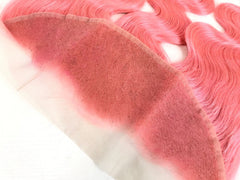 Mayfair Remy Light Lace 4X4 Pink Body Wave