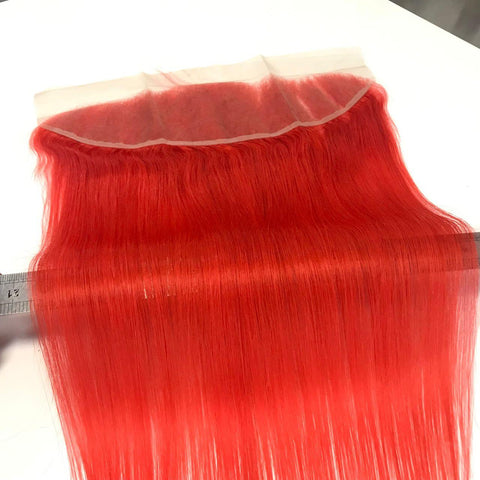 Mayfair Remy Light Lace 4X4 Red Straight