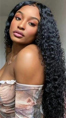5 x 7 180% Density Closure wig Curly