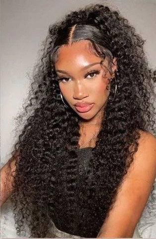 HD Lace 4x7 130% Density Lace wig  Curly
