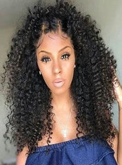 5 x 7 180% Density Closure wig Curly