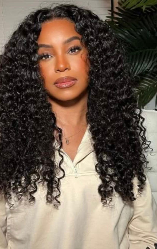 13 x 4 130% Density Lace Front wig Afro Kinky