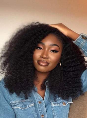 HD Lace 4x7 180% Density Lace wig Afro Kinky