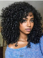 HD Lace 4x7 250% Density Lace wig  Afro Kinky