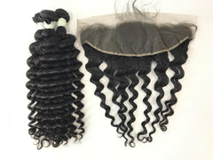 Single Donor 13x6 HD Super fine Swiss invisible thin lace Frontal Loose Deep
