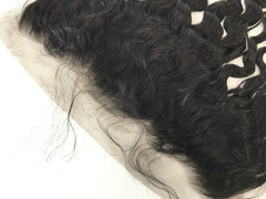 13x4 CELEB style light brown lace full Tip and fuller density lace Frontal Natural Wave
