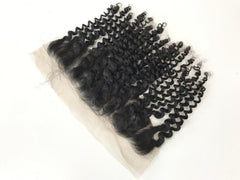 4x4 Single Donor Normal Transparent light/Medium Brown Kinky Curl