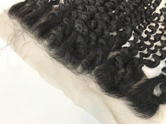 4x4 Single Donor Normal Transparent light/Medium Brown Kinky Curl