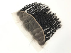 4x4 Single Donor Normal Transparent light/Medium Brown Kinky Curl