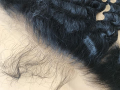 Single Donor 13x4 HD Super Fine Invisible  Lace Deep Wave