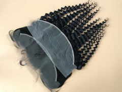 Single Donor 13x4 HD Super Fine Invisible  Lace Deep Wave