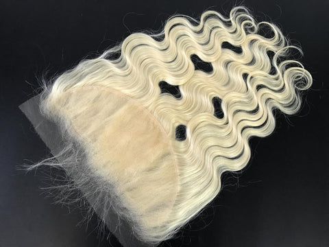 13x6 HD Single Donor Frontal 613 blonde Body Wave