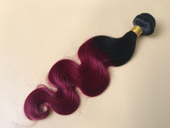 Mayfair Remy Fuller Hair Bundle 1B/99J Body Wave