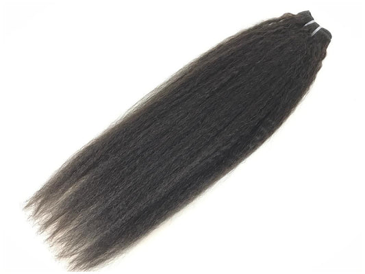 Mayfair Remy  6x6 closure Transparent lace Kinky Straight