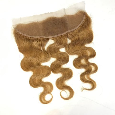Mayfair Remy Normal Transparent Light Lace 13x4 #27 Frontal Body Wave
