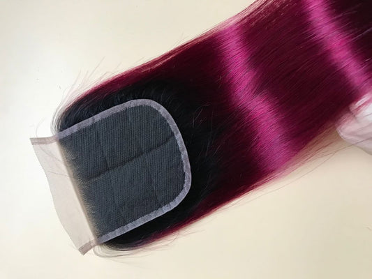 Mayfair Remy Light Lace 4X4 1B/99J Body Wave