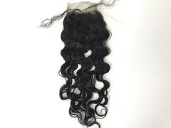 4x4 Single Donor Normal Transparent light/Medium Brown Natural Wave