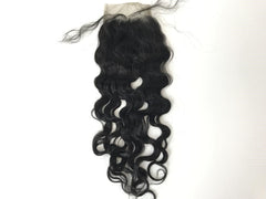 6x6 Single Donor Normal Transparent light Lace Natural Wave
