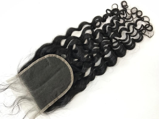 Mayfair Remy  4x4  Medium brown lace closure Princess Curl