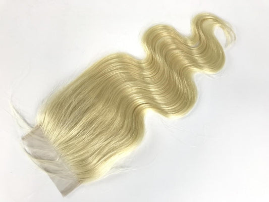 5x5 Single Donor 613 blonde Body Wave