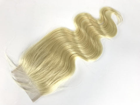 5x5 Single Donor 613 blonde Body Wave