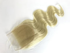 5x5 Single Donor 613 blonde Body Wave
