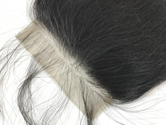 4x4  Single Donor Normal Transparent light/Medium Brown Closure Body Wave