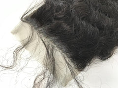 4x4 Single Donor Normal Transparent light/Medium Brown Kinky Curl