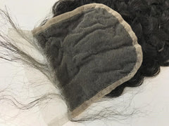 4x4 Single Donor Normal Transparent light/Medium Brown Kinky Curl