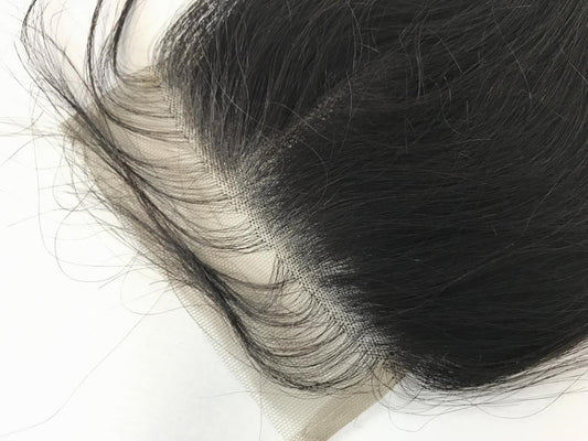 5x5 HD Single Donor  Super Fine Swiss Invisible lace closure Loose Deep