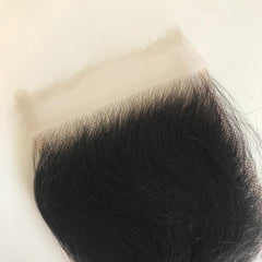 4x4 Single Donor HD Super Fine Swiss Invisible lace closure Loose Wave