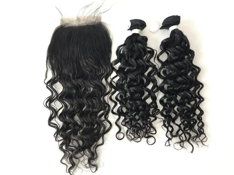6x6 Single Donor Normal Transparent light Lace Water Wave