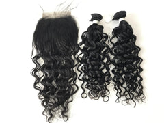 6x6 Single Donor Normal Transparent light Lace Water Wave