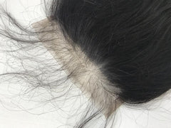 5x5 HD Single Donor  Super Fine Swiss Invisible lace closure Water Wave