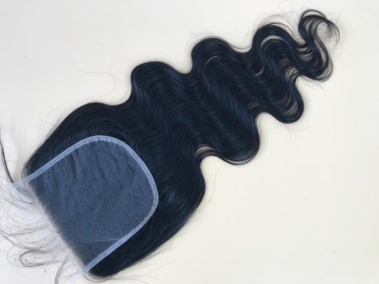 5x5 HD Single Donor  Super Fine Swiss Invisible lace closure Body Wave