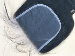5x5 HD Single Donor  Super Fine Swiss Invisible lace closure Body Wave